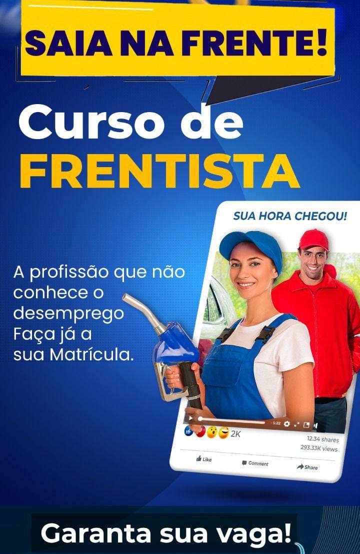 Curso De Frentista De Posto E Combustível E Agente De Portaria Aba Cursos Temos Vagas Pvh 