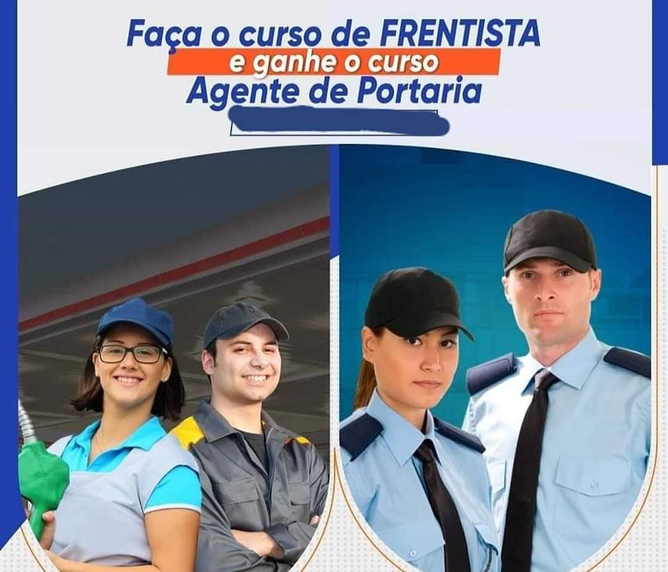 Faça O Curso De Frentista Ganha O Curso De Agente De Portaria Aba Cursos Temos Vagas Pvh 