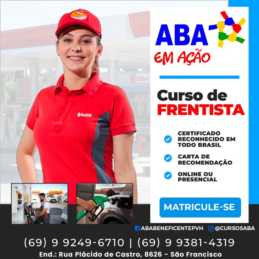 Curso De Frentista Nr20 Vagas Limitadas Temos Vagas Pvh 